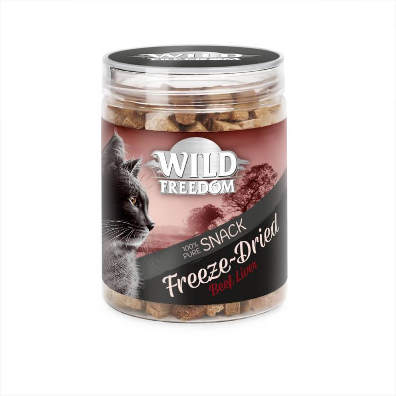 Wild Freedom RAW - gefriergetrocknete Snacks - Rinderleber 3 x 60 g von Wild Freedom