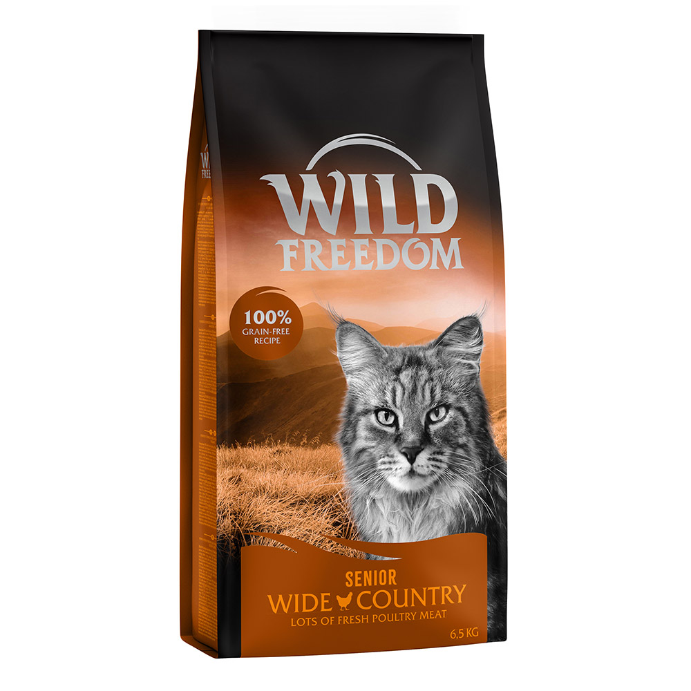 Wild Freedom Senior "Wide Country " Geflügel - getreidefreie Rezeptur - Sparpaket: 2 x 6,5 kg von Wild Freedom
