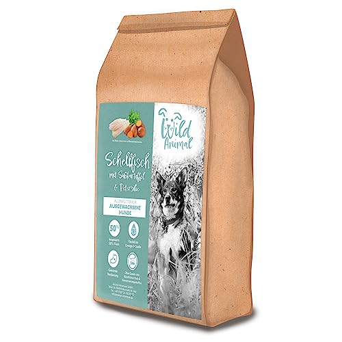 Wild Animal - Premium Hundefutter - Schellfisch mit Süßkartoffel & Petersilie, Trockenfutter, getreidefrei, 1er Pack (1 x 12kg) von WildAnimal