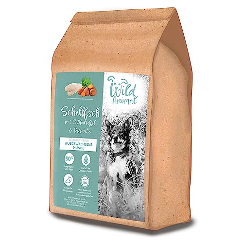 Wild Animal - Premium Hundefutter - Schellfisch mit Süßkartoffel & Petersilie, Trockenfutter, getreidefrei, 1er Pack (1 x 2kg) von WildAnimal