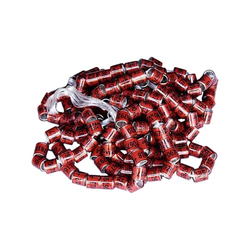 50pcs Bird Leg Bands 2025 | Pigeon Rings for Identification - Bright Color Foot Bands for Pigeons, Poultry, Quail, Parrots, Birdhouse Accessories, Easy-to-Distinguish & Durable Bird Foot Rings 50pcs Bird Leg Bands 2025 | Pigeon Rings for Identification - Bright Color Foot Bands for Pigeons, Poultry, Quail, Parrots, Birdhouse Accessories, Easy-to-Distinguish & Durable Bird Foot Rings von WildHarmony
