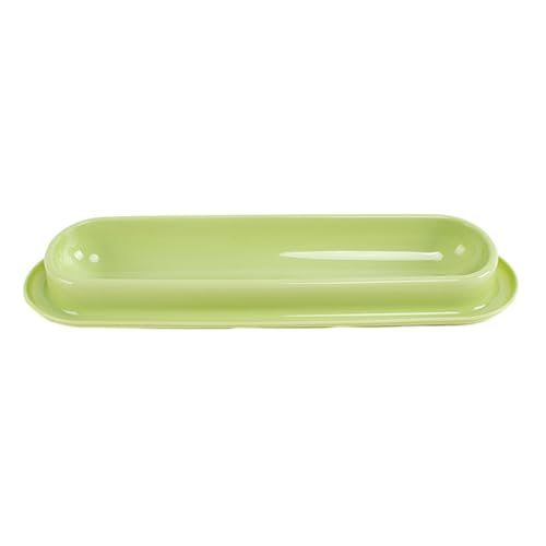 Angled Pet Food Bowl – Tilted Anti-Vomit Feeding Dish for Cats Dogs, Long Ergonomic Bowl for Eating Comfort, Portable Spill-Proof Travel Pet Bowl, Easy Clean Feeder for Home Kitchen or On-The-Go Use Angled Pet Food Bowl – Tilted Anti-Vomit Feeding Dish for Cats Dogs, Long Ergonomic Bowl for Eating Comfort, Portable Spill-Proof Travel Pet Bowl, Easy Clean Feeder for Home Kitchen or On-The-Go Use von WildHarmony