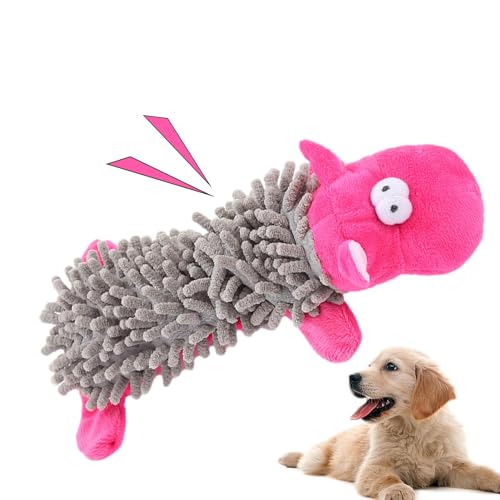 Beißspielzeug für Welpen – Quietschspielzeug für Hunde, Beißspielzeug für Welpen | Quietschspielzeug für Hunde in Tierform, interaktives Quetschspielzeug für Hunde mit leuchtenden Farben für Ausflüge, Beißspielzeug für Welpen – Quietschspielzeug für Hunde, Beißspielzeug für Welpen | Quietschspielzeug für Hunde in Tierform, interaktives Quetschspielzeug für Hunde mit leuchtenden Farben für Ausflüge, von WildHarmony