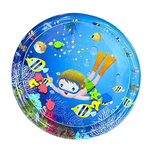Cat Water Play Mat - Floating Fish Sensory Toy For Indoor Cats | Interactive Water Mat For Kittens And Adult Cats, Engaging Pet Play Mat To Reduce Boredom, Encourages Hunting Instincts And Mental Cat Water Play Mat - Floating Fish Sensory Toy For Indoor Cats | Interactive Water Mat For Kittens And Adult Cats, Engaging Pet Play Mat To Reduce Boredom, Encourages Hunting Instincts And Mental von WildHarmony