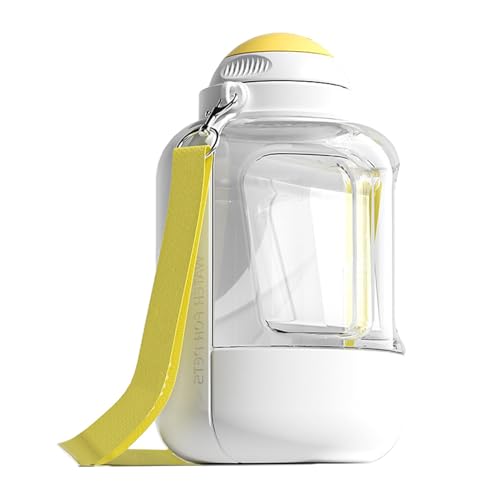 Dog Water Bottle Portable - Leakproof Food-Grade Pet Water Dispenser with Large Capacity, Travel Dog Water Feeder with One-Hand oparation for Outdoor Walking, Hiking, Camping, Car Trips von WildHarmony