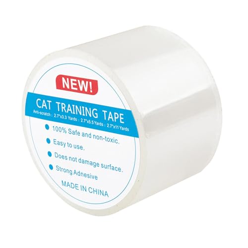 Furniture Protector Tape – Clear Cat Scratch, Strong Adhesive Shield for Sofas, Rugs, Doorways, Safe Training Solution, Multipurpose Sticky Guard for Home, Three Versatile Sizes for Custom Furniture Protector Tape – Clear Cat Scratch, Strong Adhesive Shield for Sofas, Rugs, Doorways, Safe Training Solution, Multipurpose Sticky Guard for Home, Three Versatile Sizes for Custom von WildHarmony