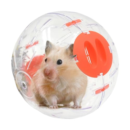Hamsterball, Hamsterrad - Transparent interaktiver Mäuse Ball | Niedliche kleine Haustierkäfigzubehör mit Lüftungsloch für Kinder Familienfreunde Haus zu Hause von WildHarmony