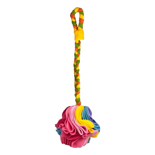 Large Breed Dog Snuffle Ball – Soft Enrichment Feeding Toy for Canines | Engaging Forage Puzzle Dispenser for Mental Stimulation, Treat Hunt Playtime, Portable Washable Pet Accessory for Small Medium Large Breed Dog Snuffle Ball – Soft Enrichment Feeding Toy for Canines | Engaging Forage Puzzle Dispenser for Mental Stimulation, Treat Hunt Playtime, Portable Washable Pet Accessory for Small Medium von WildHarmony