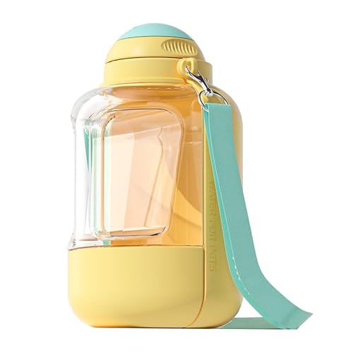 Portable Dog Water Bottle - No-Leak Pet Drinking Bottle with Built-in Water Dispenser, Lightweight & Travel-Friendly Hydration Solution for Dogs on Walks, Hikes, Road Trips, Outdoor Adventures von WildHarmony
