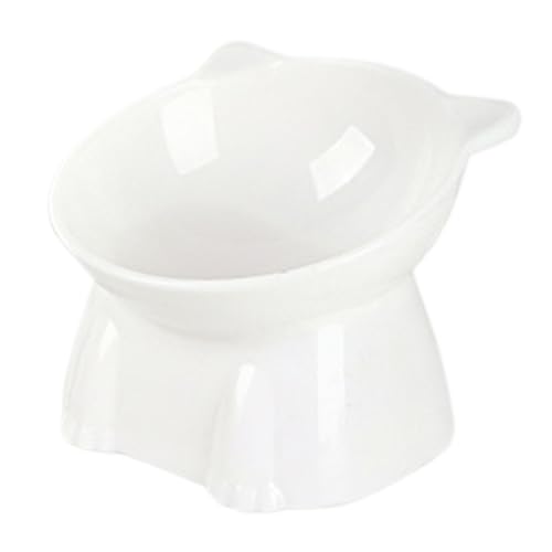 Raised Tilt Cat Bowl – Anti-Skid Elevated Pet Dish for Comfortable Mealtime, Ergonomic Design Prevents Vomiting, Minimizes Fatigue, Promotes Healthy Digestion, Ideal for Small Pets Seeking Neck Raised Tilt Cat Bowl – Anti-Skid Elevated Pet Dish for Comfortable Mealtime, Ergonomic Design Prevents Vomiting, Minimizes Fatigue, Promotes Healthy Digestion, Ideal for Small Pets Seeking Neck von WildHarmony