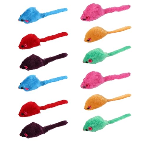 Realistic Cat mous Pack – 12 Count Faux Mice Toys with Sound for Kittens, Indoor Cat Playset to Promote Hunting Behavior, Engaging chasGame Props, Lightweight Rattle Pet Entertainment Tools Realistic Cat mous Pack – 12 Count Faux Mice Toys with Sound for Kittens, Indoor Cat Playset to Promote Hunting Behavior, Engaging chasGame Props, Lightweight Rattle Pet Entertainment Tools von WildHarmony