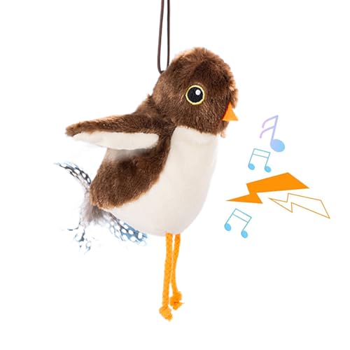 WildHarmony Flatternder Vogel Katzenspielzeug, Automatisches Kätzchenspielzeug, Automatischer Zwitschervogel Interaktiv Für Innen- Und Außenbereich Zur Langeweile Lindern Und Bewegung Fördern WildHarmony Flatternder Vogel Katzenspielzeug, Automatisches Kätzchenspielzeug, Automatischer Zwitschervogel Interaktiv Für Innen- Und Außenbereich Zur Langeweile Lindern Und Bewegung Fördern von WildHarmony