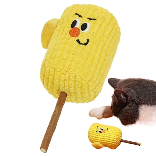 WildHarmony Katzenspielzeug – Maiskolben-Form für Kätzchen, Zahnspielzeug für Kätzchen, Maiskolben, Plüsch-Kätzchen, Stofftier für Kätzchen, lustige Übung WildHarmony Katzenspielzeug – Maiskolben-Form für Kätzchen, Zahnspielzeug für Kätzchen, Maiskolben, Plüsch-Kätzchen, Stofftier für Kätzchen, lustige Übung von WildHarmony