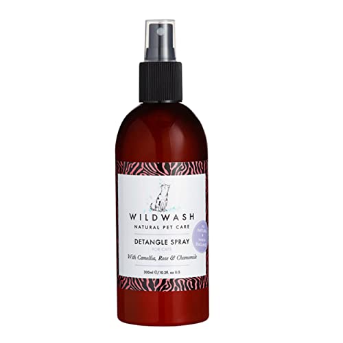 WildWash Entwirrungsspray für Katzen - Katzenentwirrungsspray für knotenfreies Fell, sicher für empfindliche Haut, Keine aggressiven Chemikalien, hergestellt mit natürlichen Inhaltsstoffen WildWash Entwirrungsspray für Katzen - Katzenentwirrungsspray für knotenfreies Fell, sicher für empfindliche Haut, Keine aggressiven Chemikalien, hergestellt mit natürlichen Inhaltsstoffen von WildWash