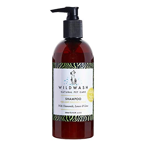 WildWash Light Coat Shampoo für Hunde, 300 ml von WildWash