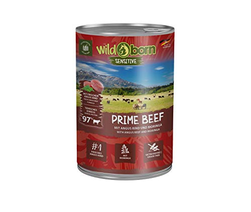 Wildborn Dog Dose Prime Beef 400g (Menge: 6 je Bestelleinheit) von Wildborn