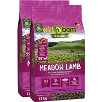 Wildborn Meadow Lamb Doppelpack 2 x 12 kg von Wildborn