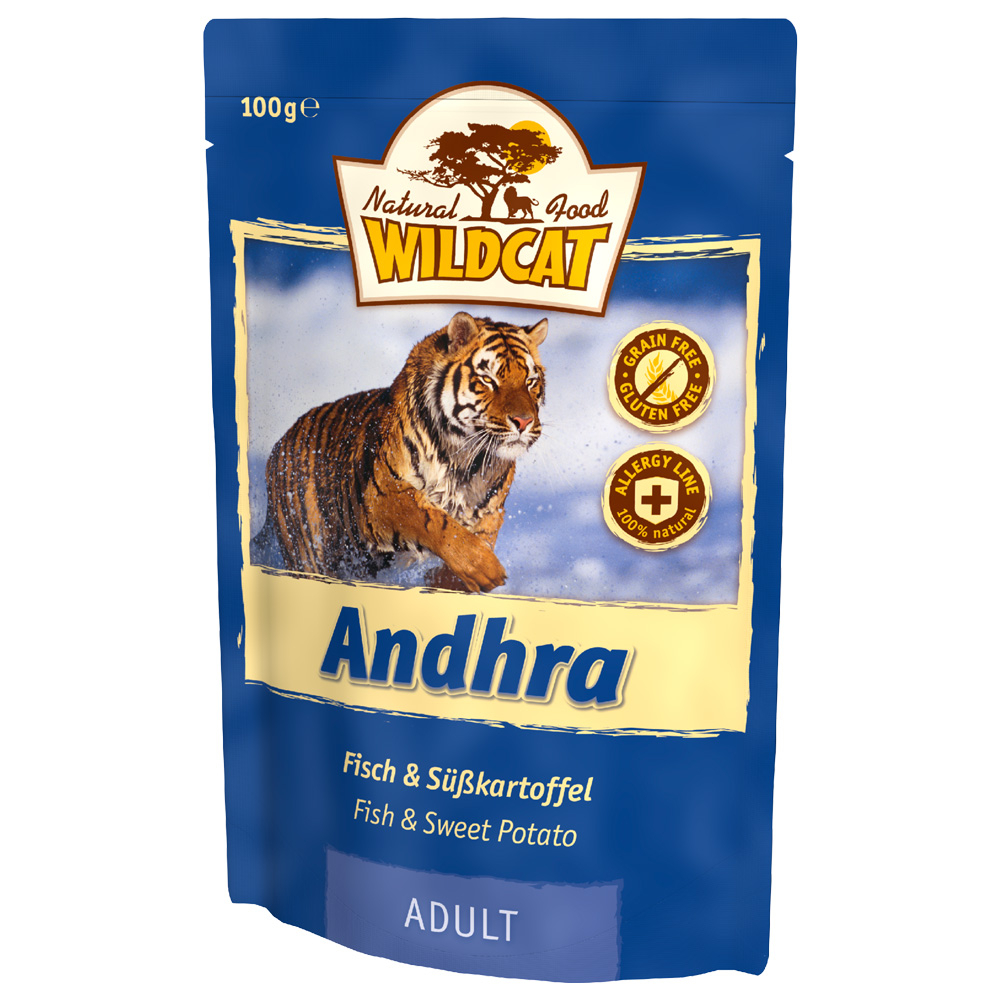 Wildcat | Andhra 10 Sorten Fisch | Adult | 35 x 100 g von Wildcat