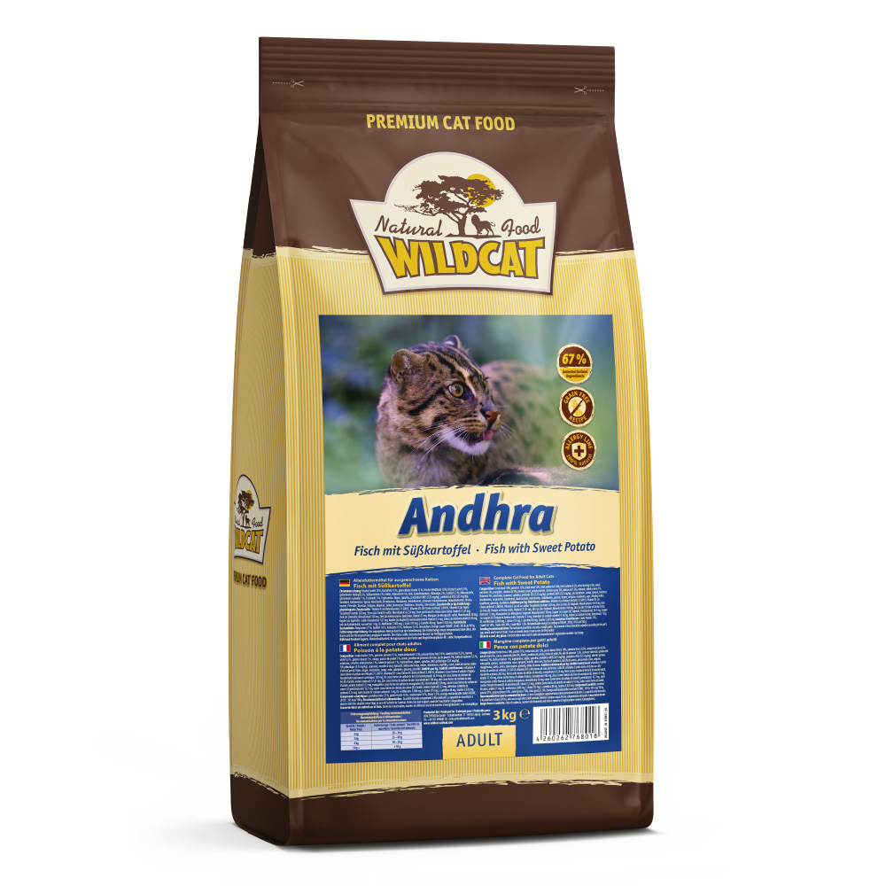 Wildcat | Andhra 10 Sorten Fisch | Adult | 4 x 3 kg von Wildcat