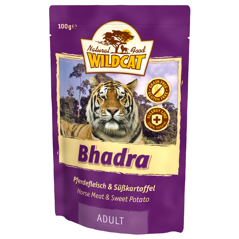 Wildcat | Bhadra Pferd & Süßkartoffel | Adult | 35 x 100 g von Wildcat