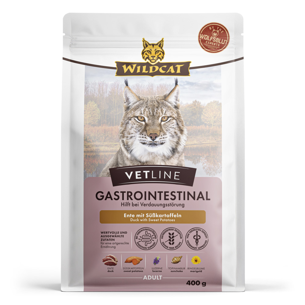 Wildcat | Gastrointestinal Ente | VetLine | 4 x 400 g von Wildcat