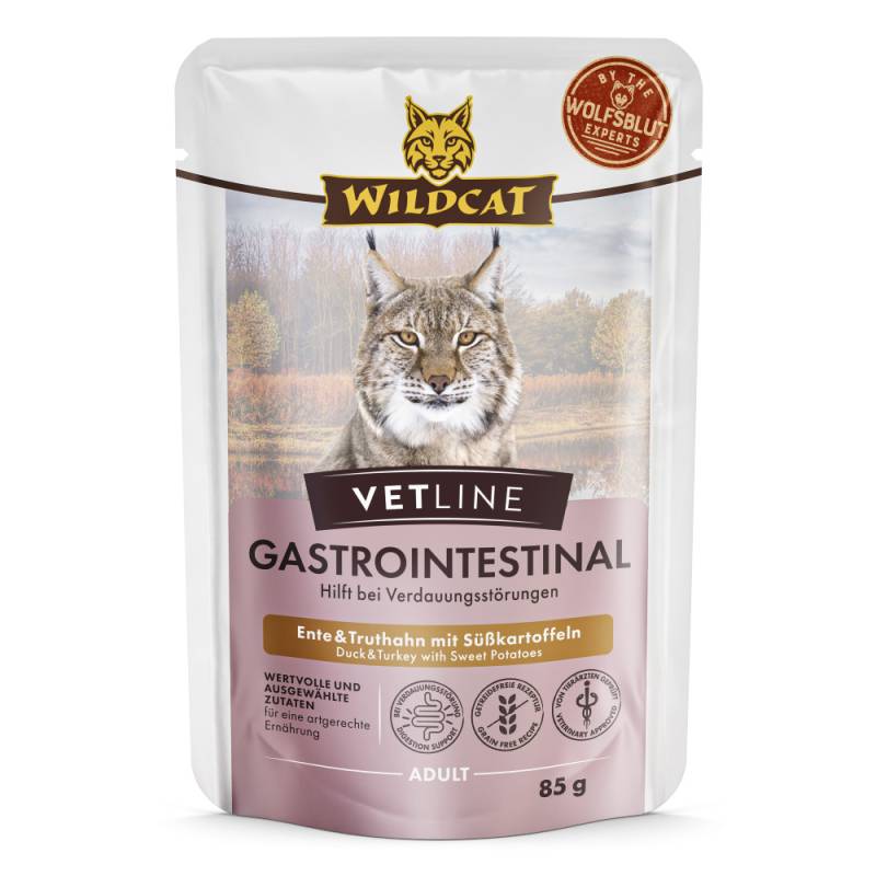 Wildcat | Gastrointestinal Ente & Truthahn | VetLine | 12 x 85 g Wildcat | Gastrointestinal Ente & Truthahn | VetLine | 12 x 85 g von Wildcat