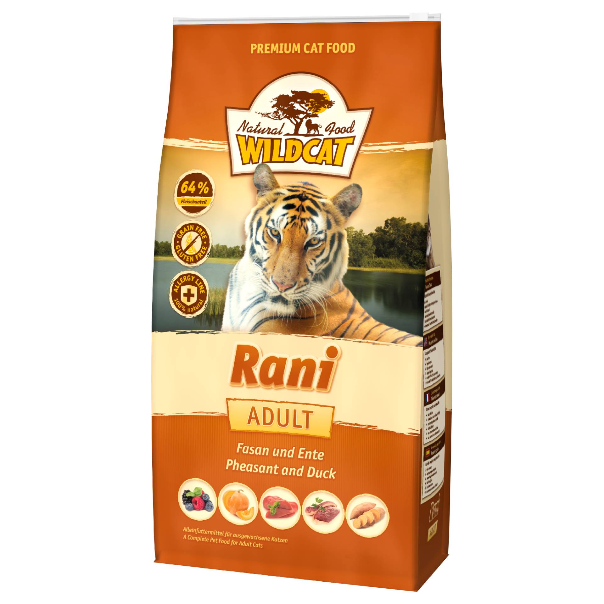 Wildcat | Rani Fasan & Ente mit Kürbis | Adult | 4 x 3 kg Wildcat | Rani Fasan & Ente mit Kürbis | Adult | 4 x 3 kg von Wildcat