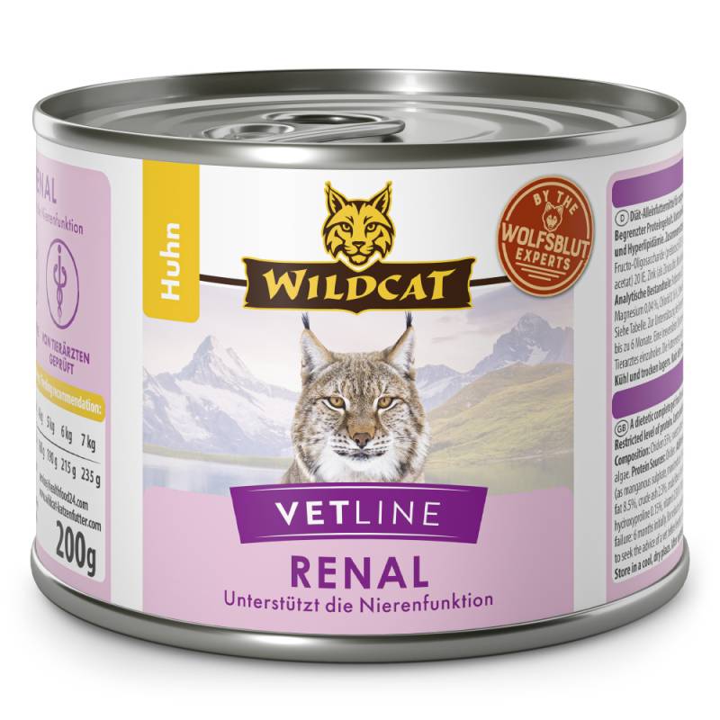 Wildcat | Renal Huhn | VetLine | 6 x 200 g Wildcat | Renal Huhn | VetLine | 6 x 200 g von Wildcat