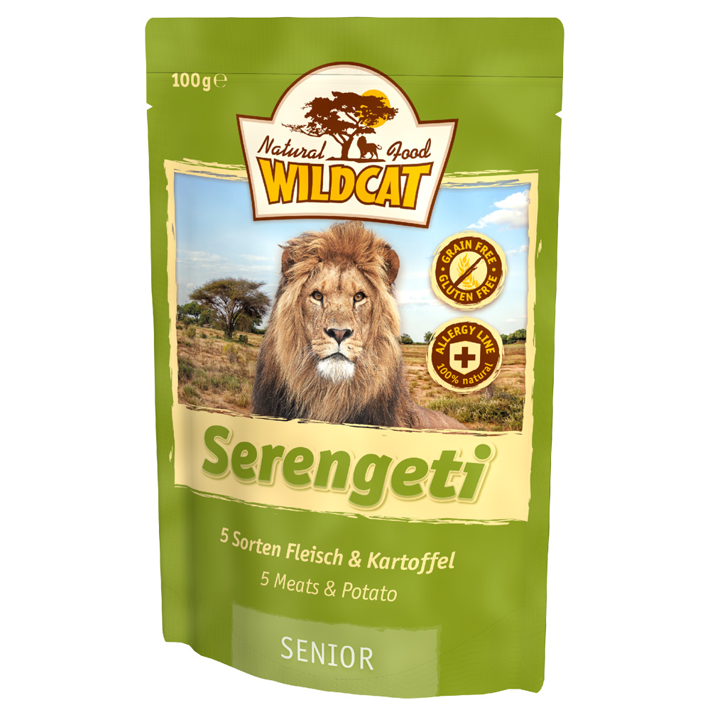 Wildcat | Serengeti Geflügel & Kartoffel | Senior | 35 x 100 g Wildcat | Serengeti Geflügel & Kartoffel | Senior | 35 x 100 g von Wildcat