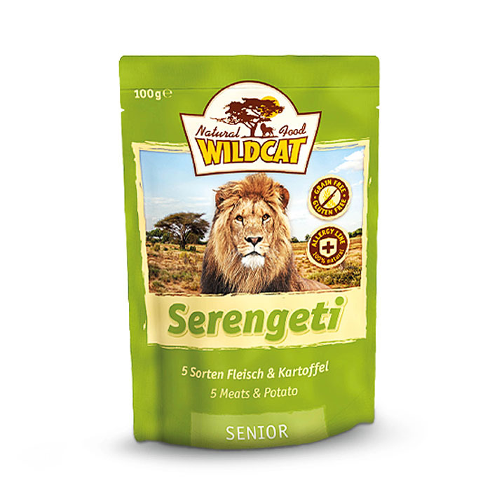 Wildcat | Serengeti Geflügel & Kartoffel | Senior | 7 x 100 g von Wildcat
