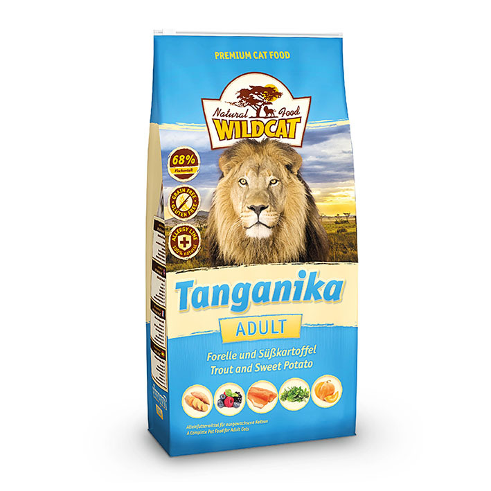 Wildcat | Tanganika Forelle & Süßkartoffel | Adult | 4 x 3 kg von Wildcat