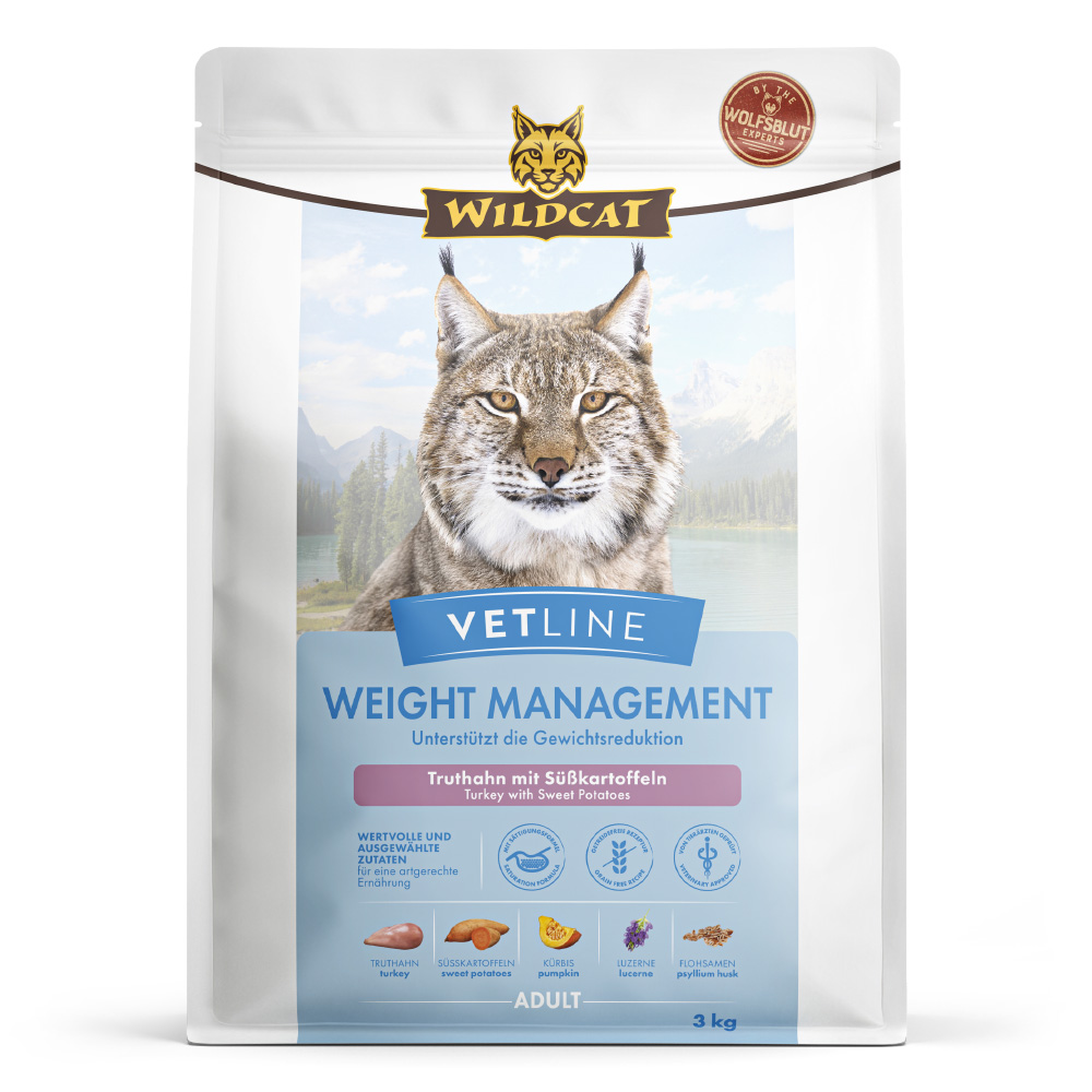 Wildcat | Weight Management Truthahn | VetLine | 3 kg von Wildcat