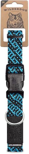 Wilderdog Hundehalsband, Kletterseil, 33 - 45,7 cm, Größe M, 1 Karat von Wilderdog