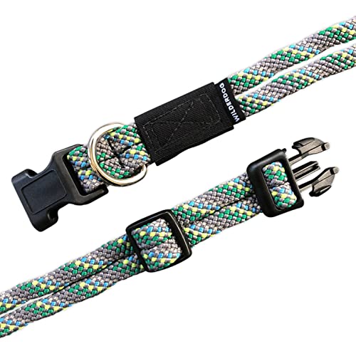 Wilderdog Hundehalsband, Kletterseil, 43,2 - 61 cm, Alpine, 1 Karat von Wilderdog