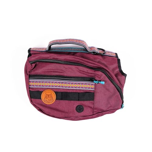 Wilderdog Hunderucksack mit integriertem Geschirr und rückseitig montierter D-Ring-Leinenbefestigung, Griff, zwei Satteltaschen mit 4 Taschen insgesamt, integrierter Kotbeutelspender (Huckleberry Wilderdog Hunderucksack mit integriertem Geschirr und rückseitig montierter D-Ring-Leinenbefestigung, Griff, zwei Satteltaschen mit 4 Taschen insgesamt, integrierter Kotbeutelspender (Huckleberry von Wilderdog