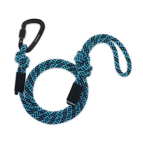 Wilderdog Teton Kletterseil mit Karabinerhaken für mittelgroße und große Hunde, 1,5 m von Wilderdog