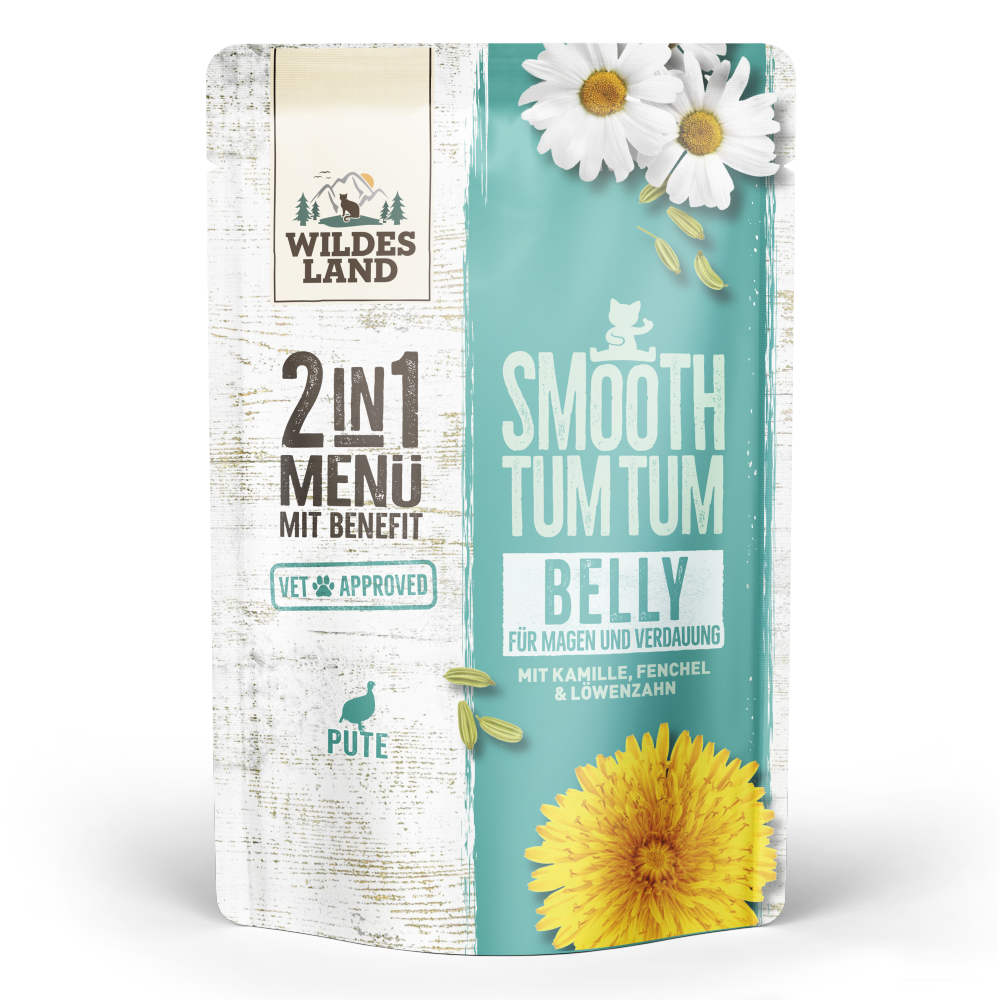 Wildes Land | Belly | 2in1 Menü mit Benefit | 48 x 85 g von Wildes Land