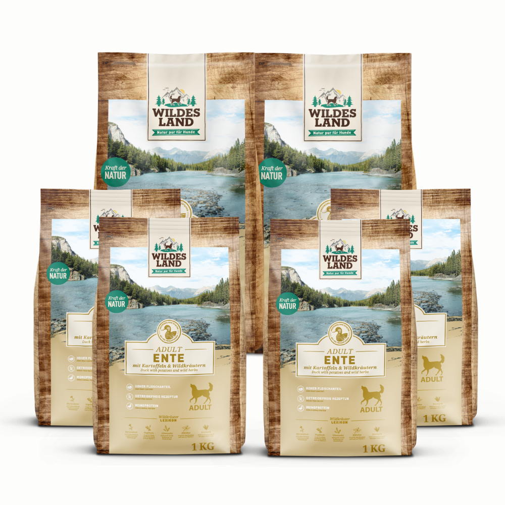 Wildes Land | Ente mit Kartoffel | Classic Adult | 28 kg von Wildes Land
