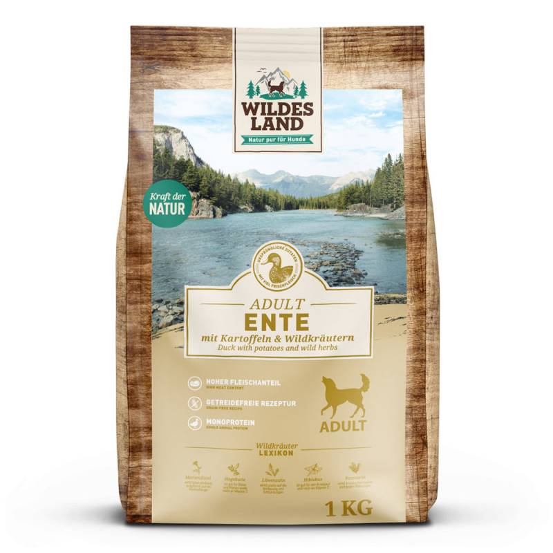 Wildes Land | Ente mit Kartoffel | Classic Adult | 4 x 1 kg Wildes Land | Ente mit Kartoffel | Classic Adult | 4 x 1 kg von Wildes Land
