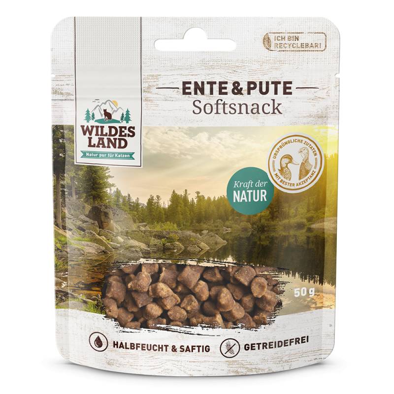 Wildes Land | Ente & Pute | Softsnack | 8 x 50 g von Wildes Land
