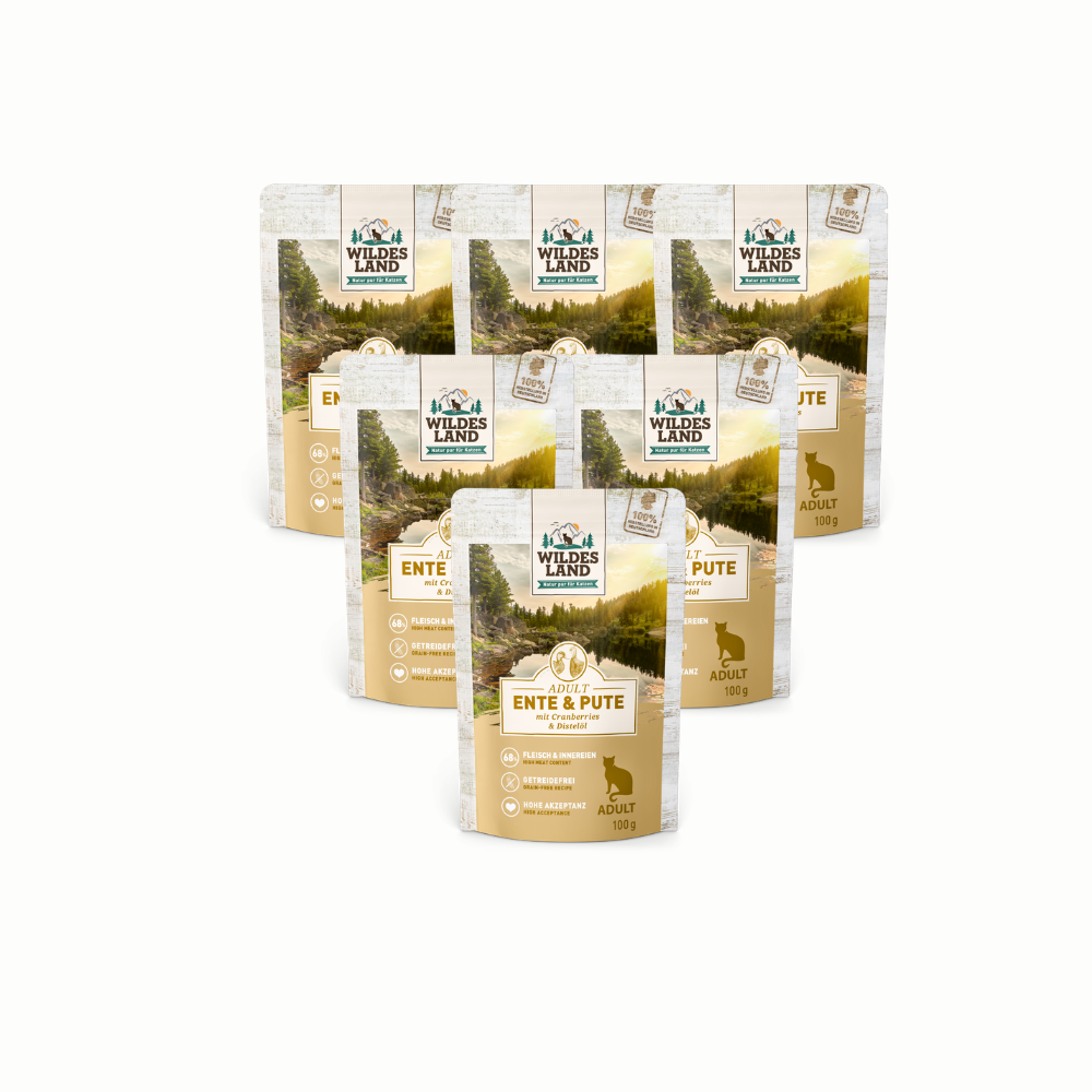 Wildes Land | Ente & Pute Verwöhnpaket | Classic Adult | 1 Paket Wildes Land | Ente & Pute Verwöhnpaket | Classic Adult | 1 Paket von Wildes Land