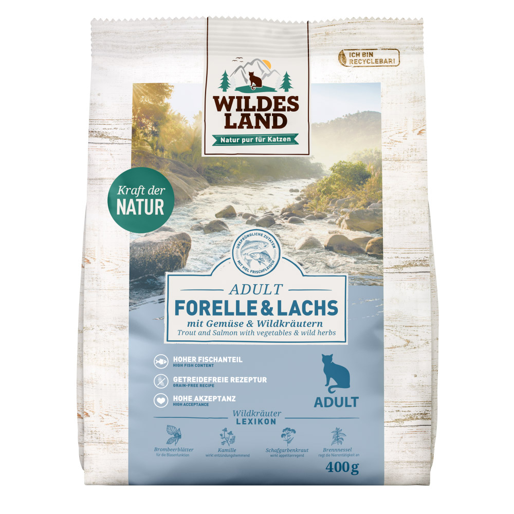Wildes Land | Forelle & Lachs | Classic Adult | 3 x 400 g Wildes Land | Forelle & Lachs | Classic Adult | 3 x 400 g von Wildes Land