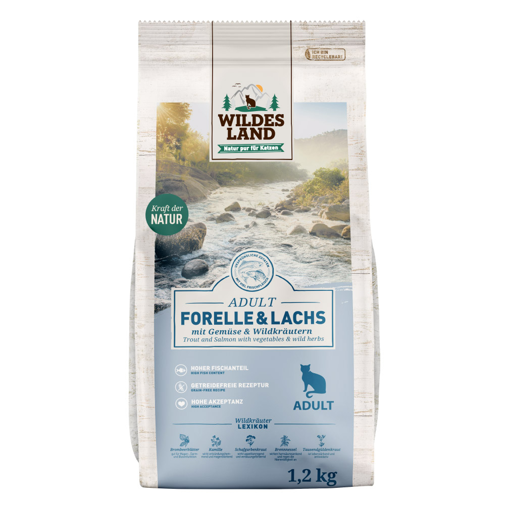 Wildes Land | Forelle & Lachs | Classic Adult | 4 x 1,2 kg Wildes Land | Forelle & Lachs | Classic Adult | 4 x 1,2 kg von Wildes Land