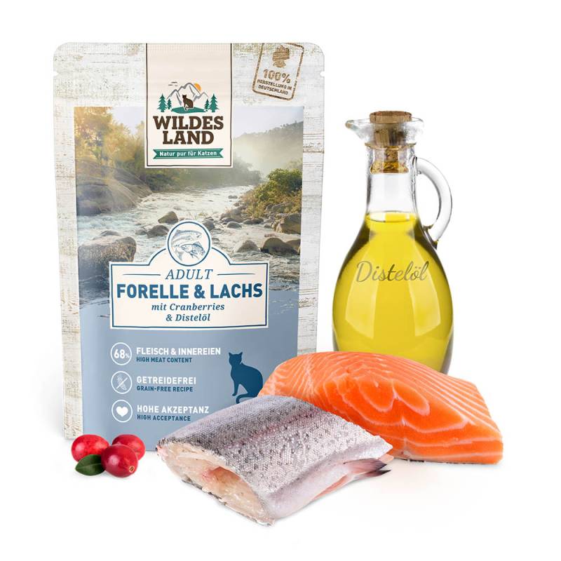 Wildes Land | Forelle und Lachs | Classic Adult | 60 x 90 g von Wildes Land