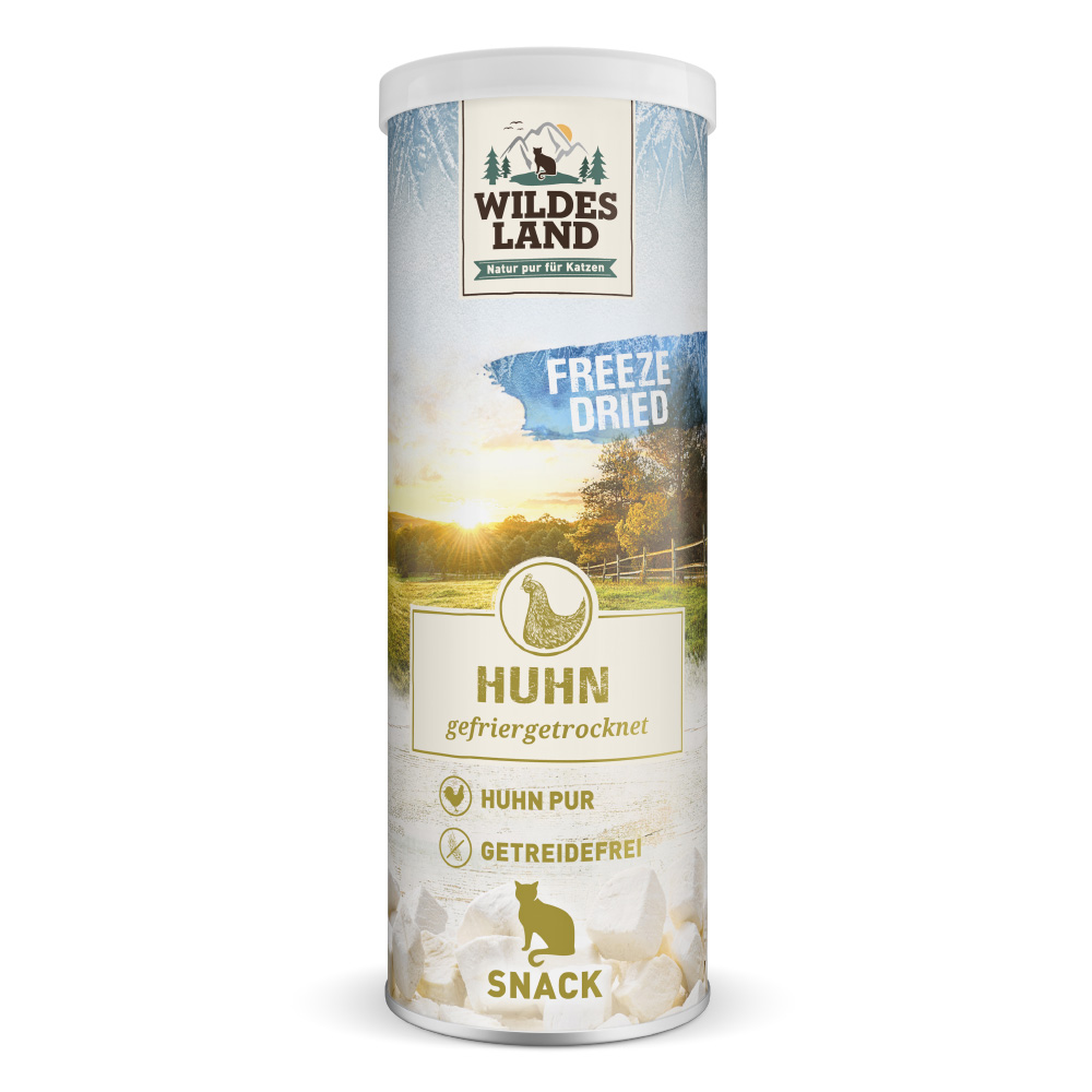 Wildes Land | Huhn | Freeze Dried | 6 x 30 g von Wildes Land