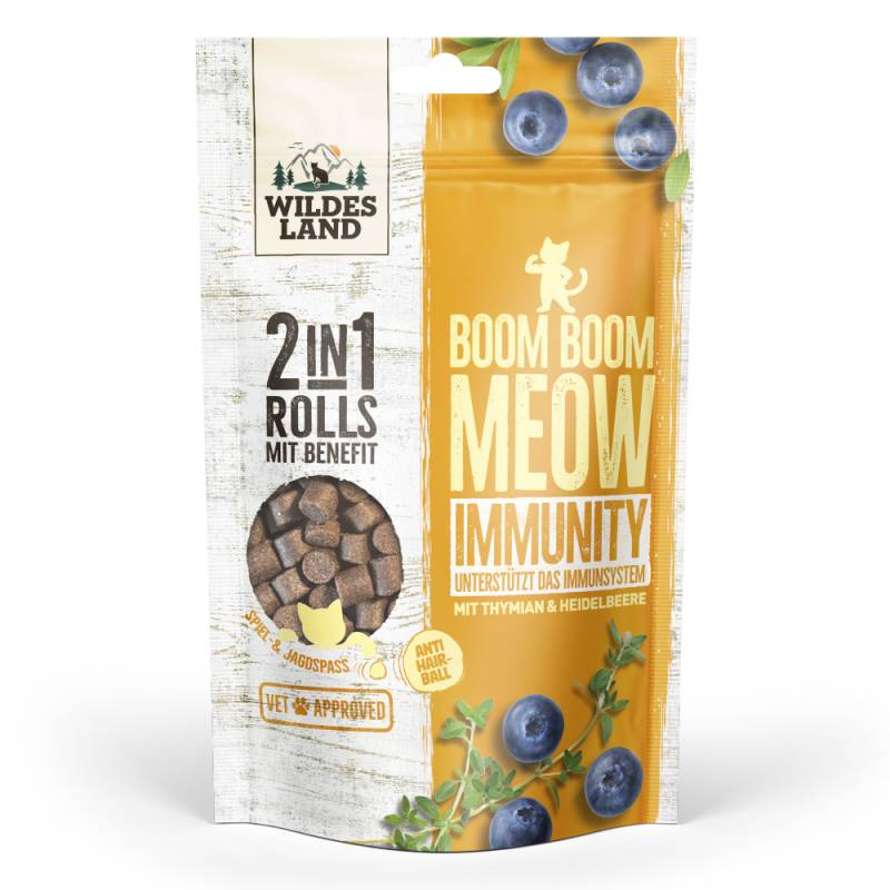 Wildes Land | Immunity - Für das Immunsystem | 2in1 Rolls mit Benefit | 8 x 90 g Wildes Land | Immunity - Für das Immunsystem | 2in1 Rolls mit Benefit | 8 x 90 g von Wildes Land