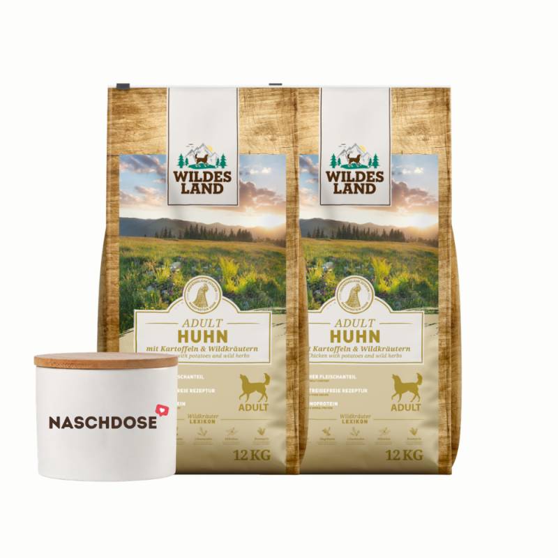 Wildes Land | Lieblingspaket Huhn | Classic Adult | 1 Paket von Wildes Land