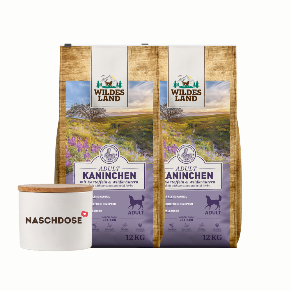 Wildes Land | Lieblingspaket Kaninchen | Classic Adult | 1 Paket von Wildes Land
