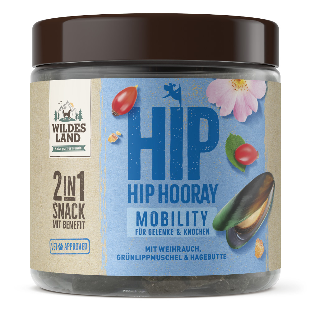 Wildes Land | Mobility - Für Gelenke & Knochen | 2in1 Snack mit Benefit | 300 g Wildes Land | Mobility - Für Gelenke & Knochen | 2in1 Snack mit Benefit | 300 g von Wildes Land