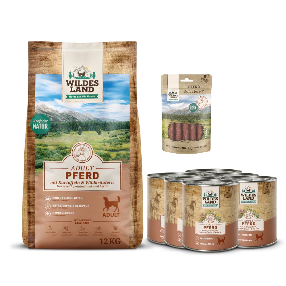 Wildes Land | Pferd Hypoallergen Vorteilspaket | Classic Adult | 1 Paket von Wildes Land